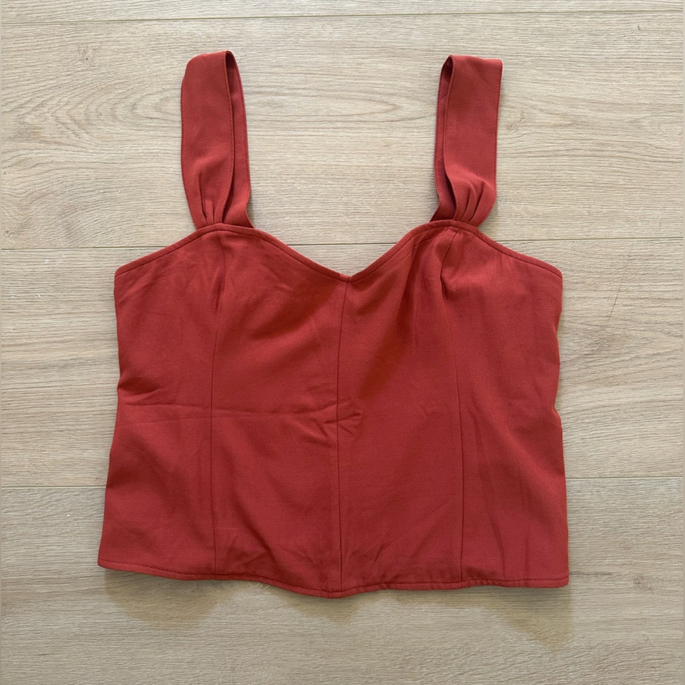 NWT Abercrombie tank top blouse size large